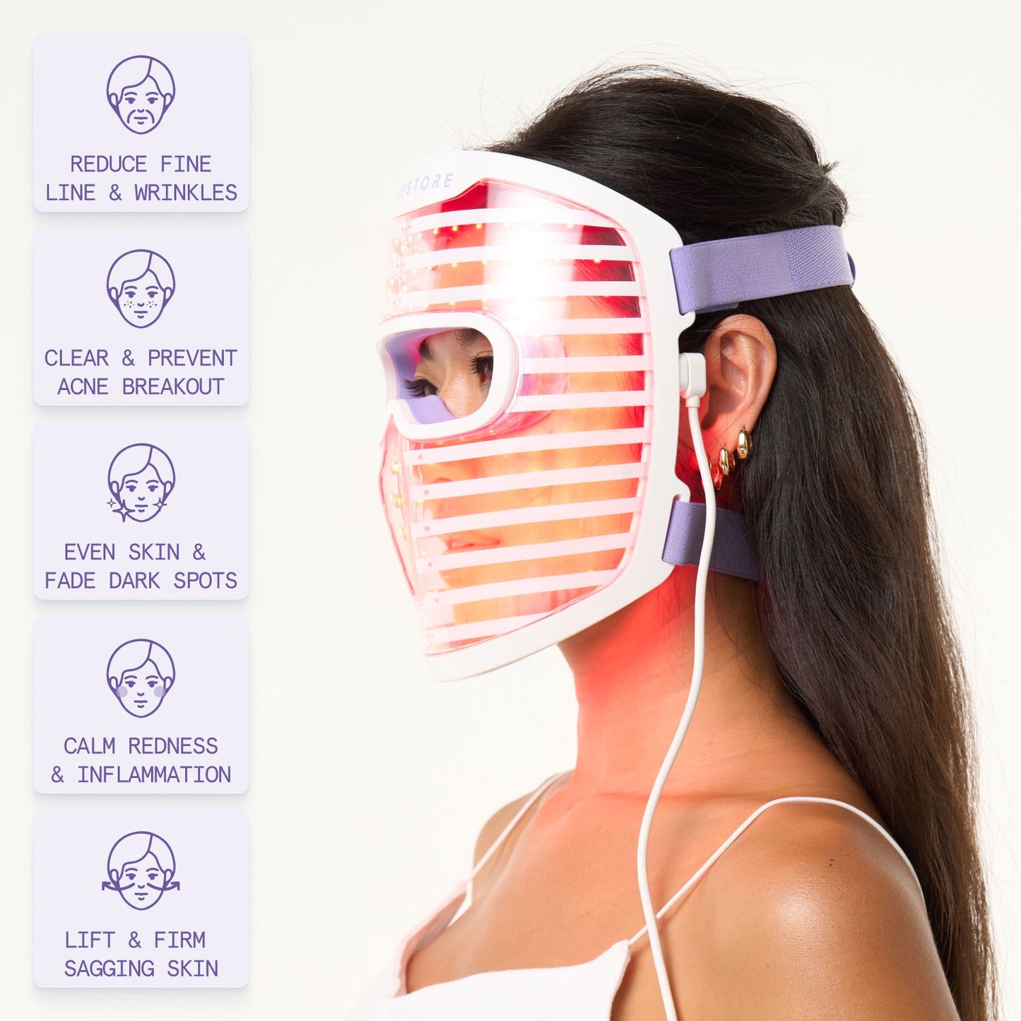 iRESTORE Illumina Face Mask