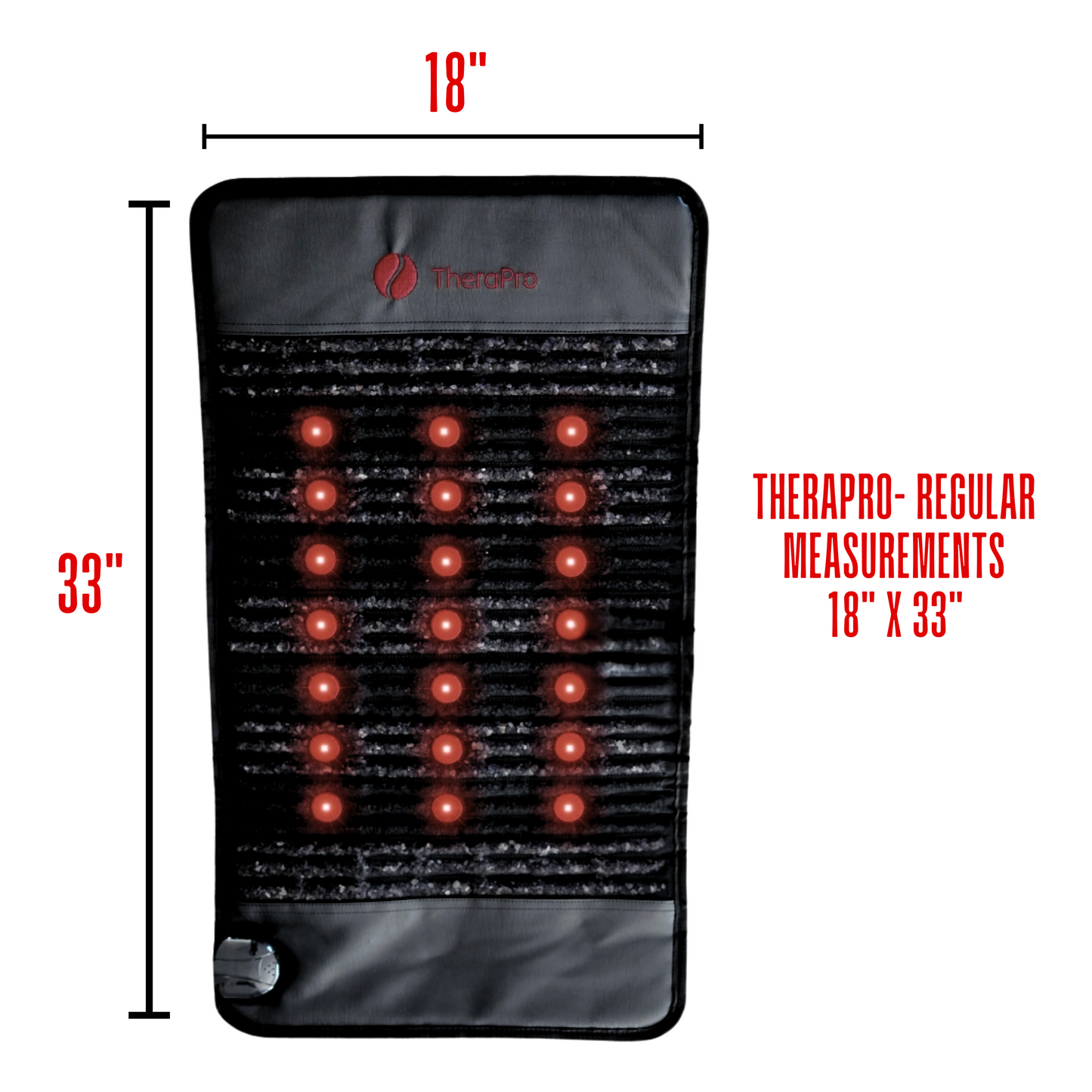 TheraPro PEMF & Infrared Red Light Therapy Recovery Pad – Regular