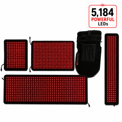 Red & Infrared Light Therapy Kit – 4 Device Full-Body Wellness System