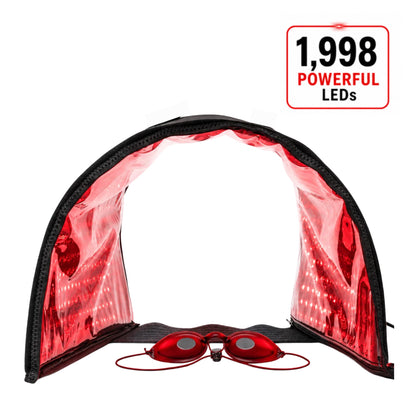 VersaDome Pro 2-in-1 Red & Infrared Light Therapy Dome – 1,998 LED System