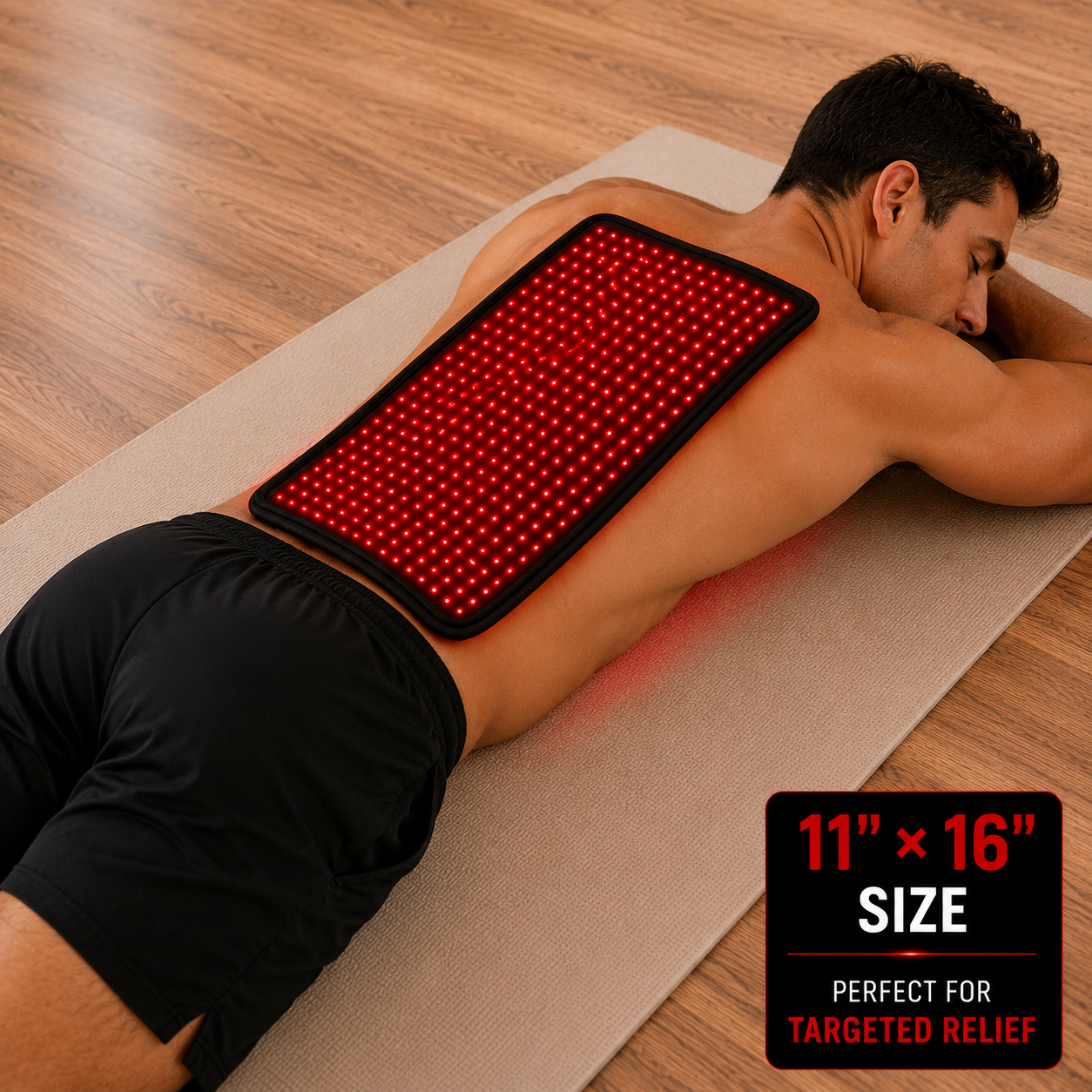 Medium Red & Infrared Light Therapy Pad – 1,080 LED Targeted Therapy Device