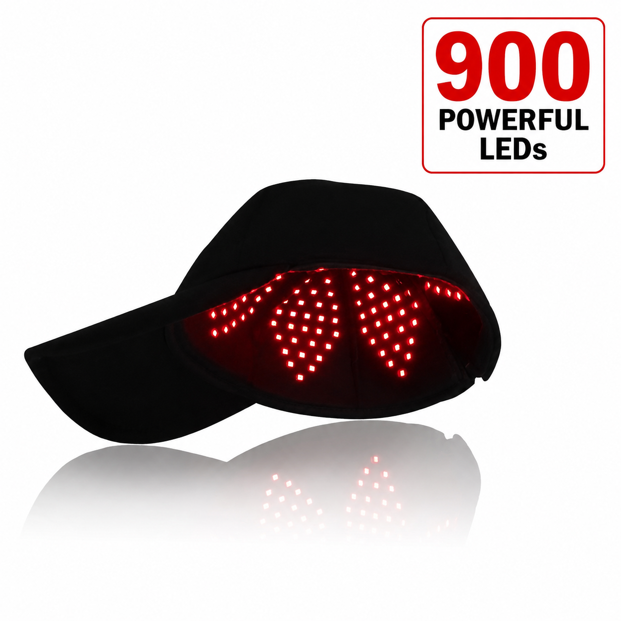 Red Light Therapy Hat – 900 LED Scalp Light Therapy Cap