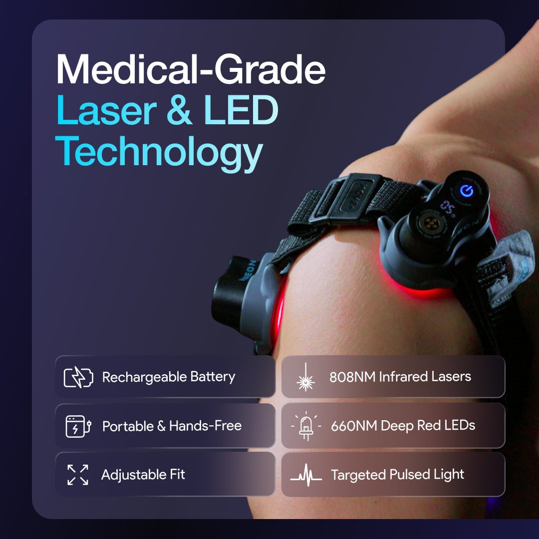 Kineon MOVE+ Pro Joint Recovery System | Red Light & Laser Therapy