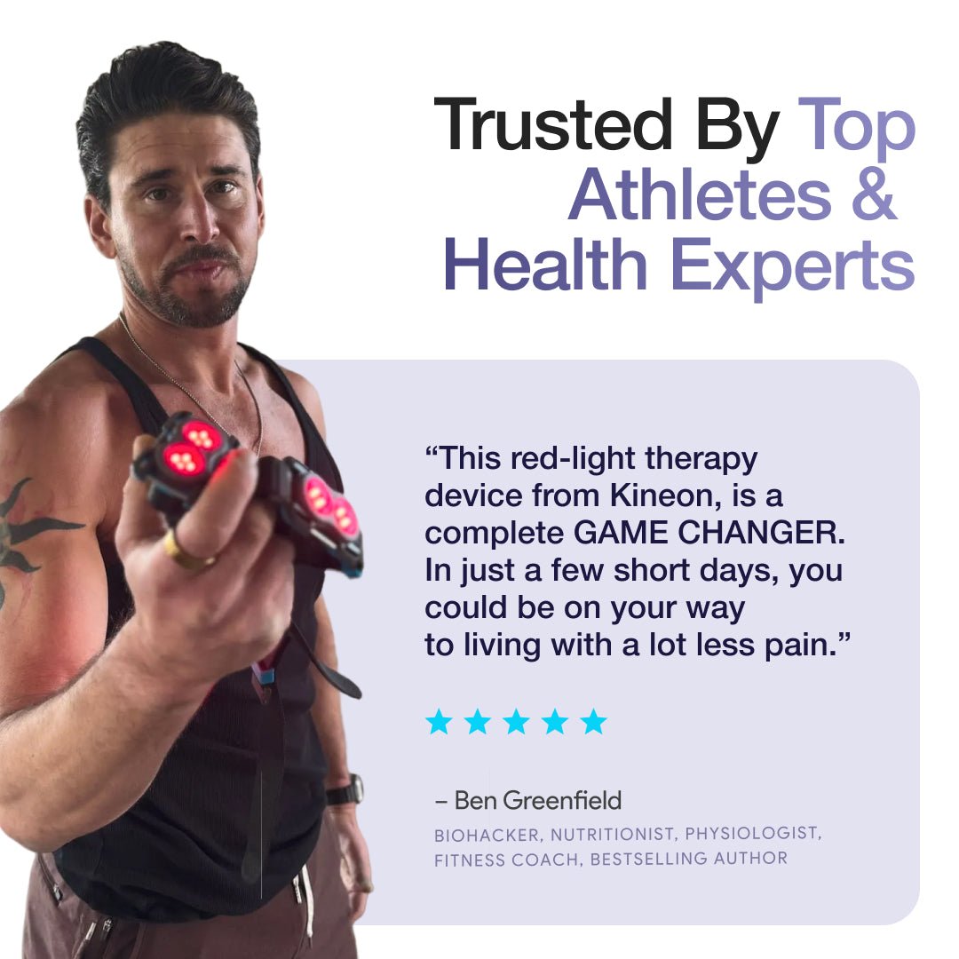Kineon MOVE+ Pro Joint Recovery System | Red Light & Laser Therapy