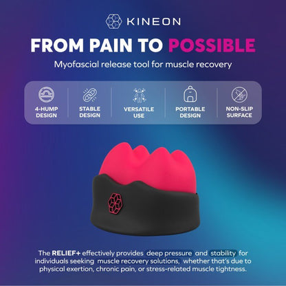 Kineon RELIEF+ Red Light Therapy Device for Muscle & Joint Relief