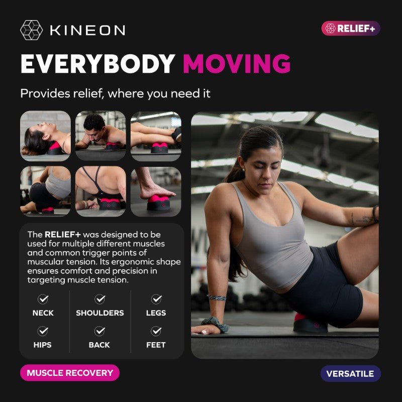 Kineon RELIEF+ Red Light Therapy Device for Muscle & Joint Relief