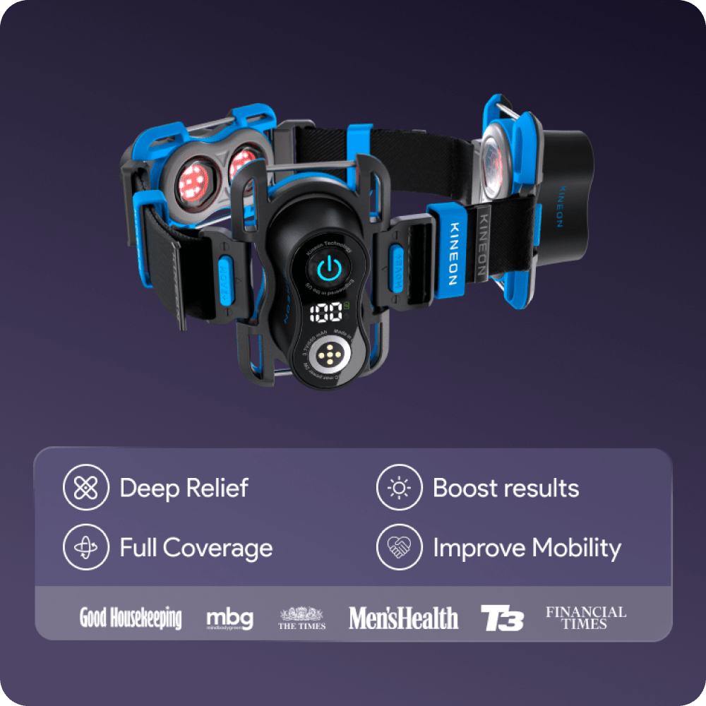 Kineon MOVE+ Pro Joint Recovery System | Red Light & Laser Therapy